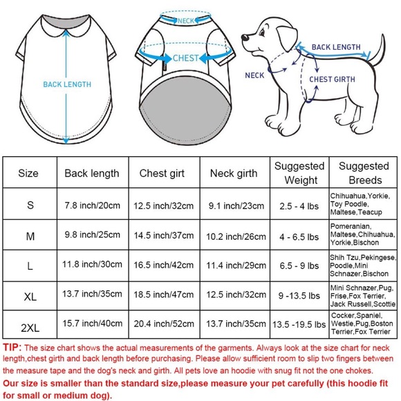 Dog Sweatshirt Hoodie NWT - Picture 8 of 8